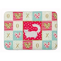 19 x 27 in. Napoleon No.1 Cat Love Machine Washable Memory Foam Mat