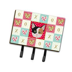6 x 2 x 9 in. Munchkin Cat Love Leash or Key Holder