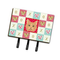6 x 2 x 9 in. Selkirk Rex Cat Love Leash or Key Holder