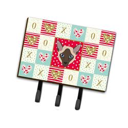 6 x 2 x 9 in. Siamese Modern Cat Love Leash or Key Holder