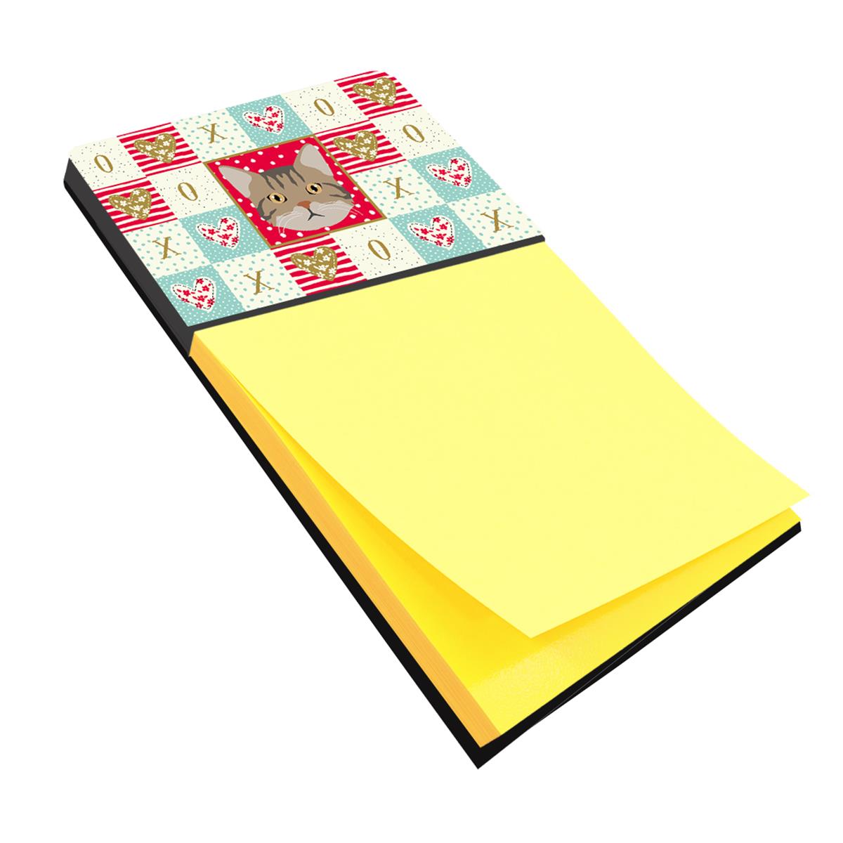 CK5083SN 3 x 3 in. American Wirehair Cat Love Sticky Note Holder