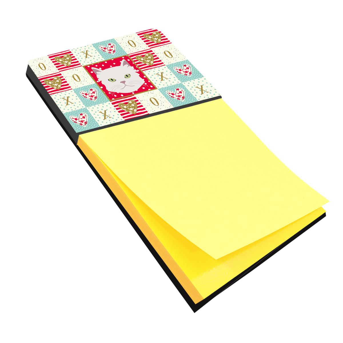 CK5085SN 3 x 3 in. Asian Semi Longhaired Cat Love Sticky Note Holder