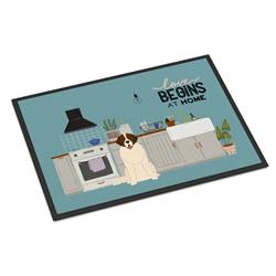 CK7731JMAT 24 x 36 in. Moscow Watchdog Kitchen Scene Indoor or Outdoor Mat