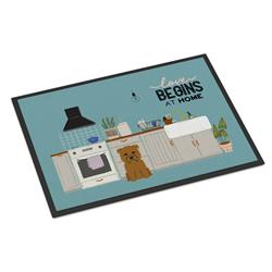 CK7764JMAT 24 x 36 in. Tan Glen of Imal Kitchen Scene Indoor or Outdoor Mat