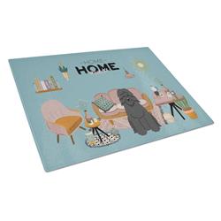 CK7919LCB Bouvier Des Flandres Sweet Home Glass Cutting Board - Large