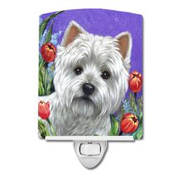 6 x 4 in. Westie Paradise Ceramic Night Light