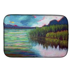 Picture of Carolines Treasures PPD3018DDM 14 x 21 in. Moved Upon the Water Dish Drying Mat