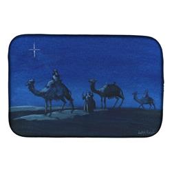 Picture of Carolines Treasures PJH3001DDM 14 x 21 in. Wise Men in Blue Dish Drying Mat