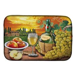 Picture of Carolines Treasures PRS4027DDM 14 x 21 in. Soave, Apple, Wine & Cheese Dish Drying Mat