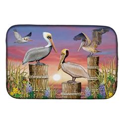 Picture of Carolines Treasures PRS4041DDM 14 x 21 in. Pelicans Dish Drying Mat