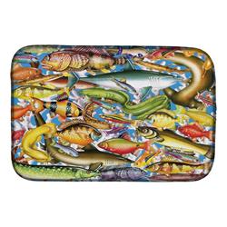 Picture of Carolines Treasures PRS4055DDM 14 x 21 in. Fish of the Deep Dish Drying Mat