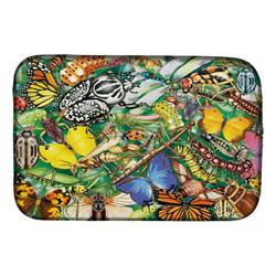 Picture of Carolines Treasures PRS4059DDM 14 x 21 in. Insects & Butterflies Bug World Dish Drying Mat