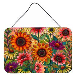 8 x 12 in. Fall Sunflower Surprise Wall or Door Hanging Prints