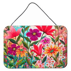 8 x 12 in. Fanciful Flowers Wall or Door Hanging Prints