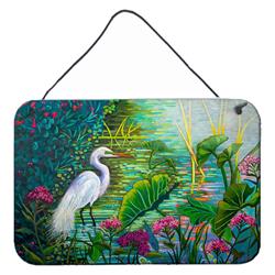8 x 12 in. Testing the Waters Heron Wall or Door Hanging Prints