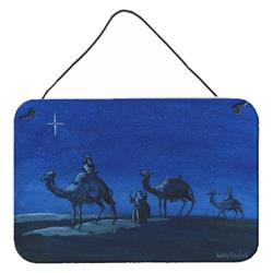 8 x 12 in. Wise Men in Blue Wall or Door Hanging Prints