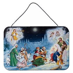 8 x 12 in. Nativity Born in Bethlehem Wall or Door Hanging Prints