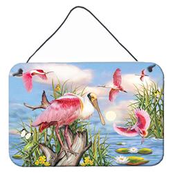8 x 12 in. Roseate Spoonbill Wall or Door Hanging Prints