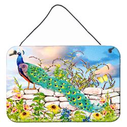 8 x 12 in. Proud Peacock Wall or Door Hanging Prints