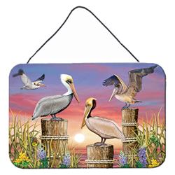 8 x 12 in. Pelicans Wall or Door Hanging Prints