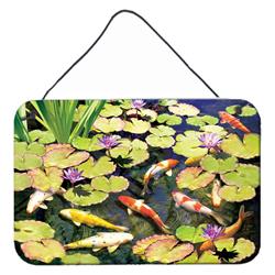 8 x 12 in. Koi Pond IV Wall or Door Hanging Prints
