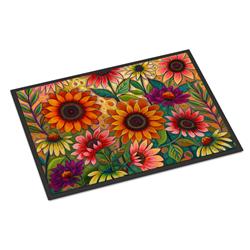 24 x 36 in. Fall Sunflower Surprise Indoor or Outdoor Mat