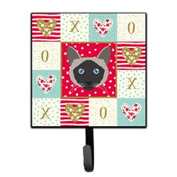 4.25 x 1 x 7 in. Balinese Cat Love Leash or Key Holder