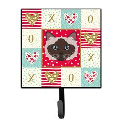 4.25 x 1 x 7 in. Birman Cat Love Leash or Key Holder
