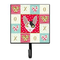 4.25 x 1 x 7 in. Cornish Rex Cat Love Leash or Key Holder
