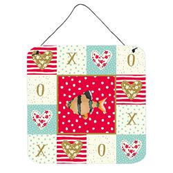 6 x 6 in. Tiger Barb Love Wall or Door Hanging Prints