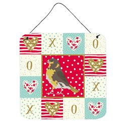 CK5508DS66 6 x 6 in. Spanish Canary Love Wall or Door Hanging Prints