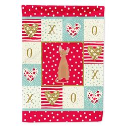 28 x 0.01 x 40 in. Devon Rex No.1 Cat Love Canvas House Flag