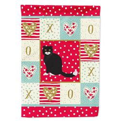 28 x 0.01 x 40 in. Foldex Exotic Fold No.2 Cat Love Canvas House Flag