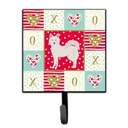 4.25 x 1 x 7 in. Danish Spitz Love Leash or Key Holder