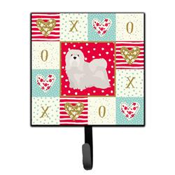 4.25 x 1 x 7 in. Lhasa Apso No.2 Love Leash or Key Holder