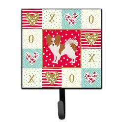 4.25 x 1 x 7 in. Papillon No.1 Love Leash or Key Holder