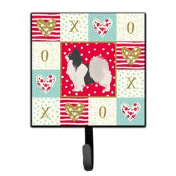 4.25 x 1 x 7 in. Papillon No.2 Love Leash or Key Holder