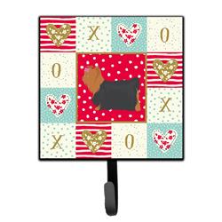4.25 x 1 x 7 in. Yorkshire Terrier No.1 Love Leash or Key Holder