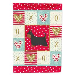 11 x 0.01 x 15 in. Australian Silky Terrier Love Garden Flag