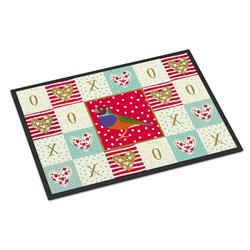 Picture of Carolines Treasures CK5509MAT 18 x 27 in. Amadina Love Indoor or Outdoor Mat