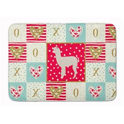 19 x 27 in. Alpaca Love Machine Washable Memory Foam Mat