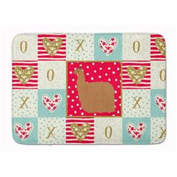 19 x 27 in. Alpaca Suri Love Machine Washable Memory Foam Mat