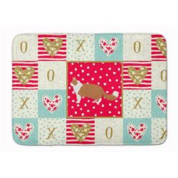 19 x 27 in. Norwegian Forest No.2 Cat Love Machine Washable Memory Foam Mat
