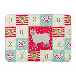 19 x 27 in. Owyhee Bob No.1 Cat Love Machine Washable Memory Foam Mat