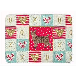 19 x 27 in. Pixie Bob No.1 Cat Love Machine Washable Memory Foam Mat