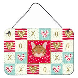 CK5089DS812 8 x 12 in. Bengal Cat Love Wall or Door Hanging Prints