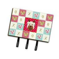 6 x 2 x 9 in. Australian Silky Terrier Love Leash or Key Holder