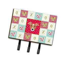 6 x 2 x 9 in. Italian Greyhound Love Leash or Key Holder