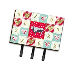 CK5251TH68 6 x 2 x 9 in. Hungarian Grey Steppe Cow Love Leash or Key Holder