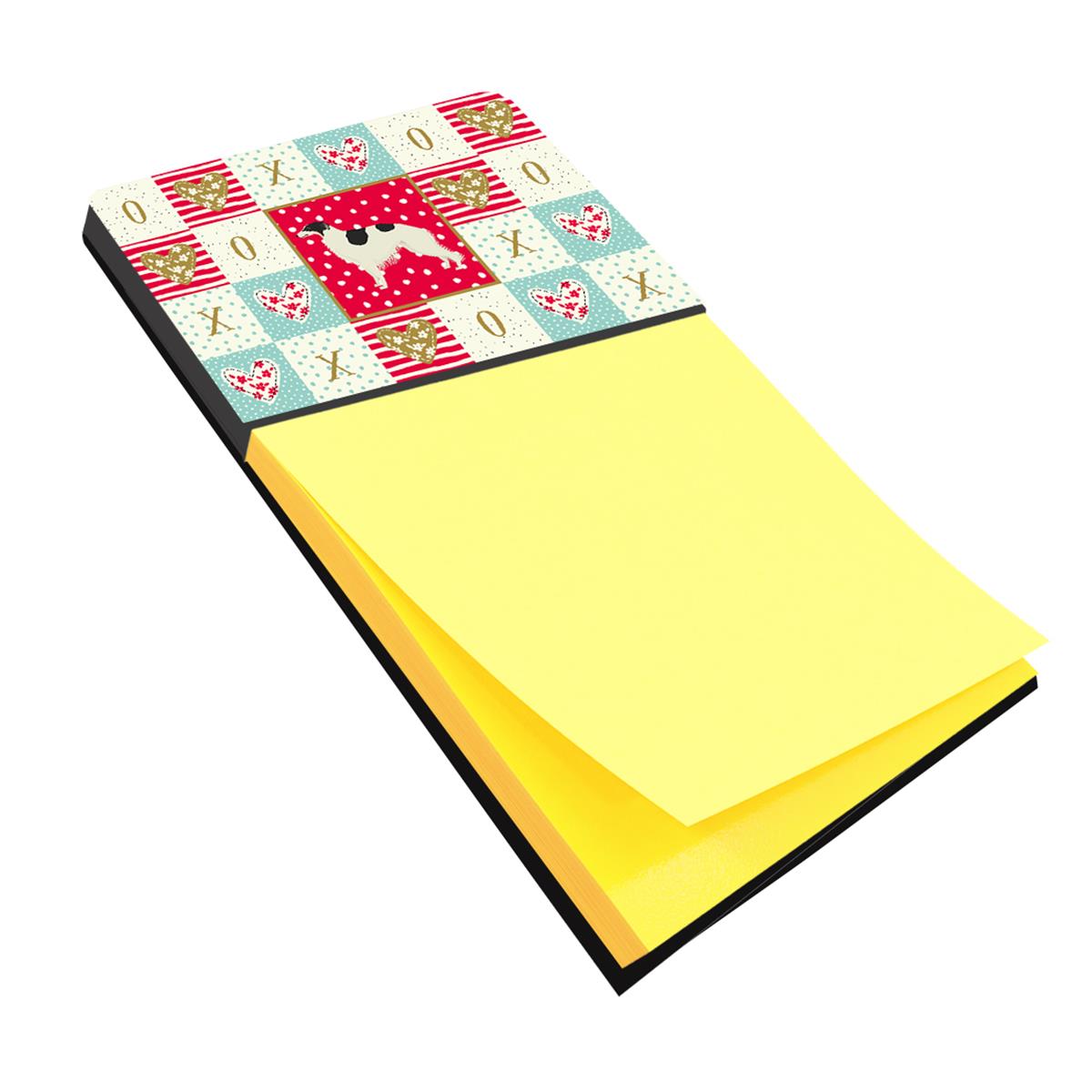 CK5914SN 3 x 3 in. Borzoi Love Sticky Note Holder